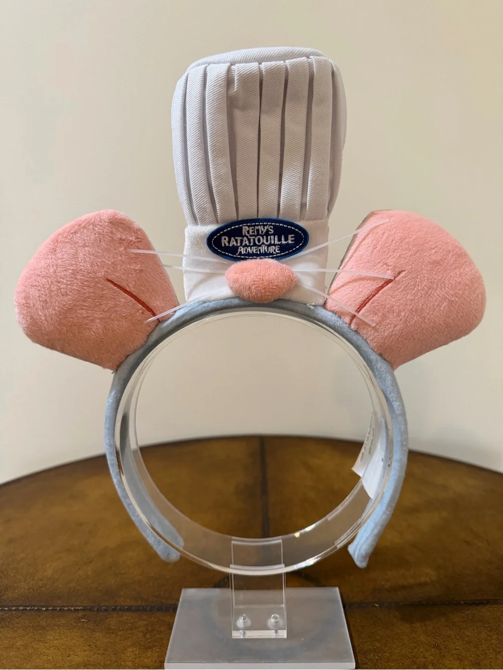 NEW DISNEY EPCOT FRANCE REMY’S RATATOUILE EARS HEADBAND CHEFS HAT WHISKERS 👨‍🍳
